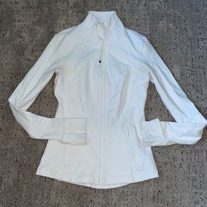 lululemon white define jacket size 4